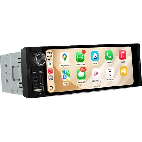 Autoradio, touchscreen, compatibilità universale, K40 wireless (1/2)