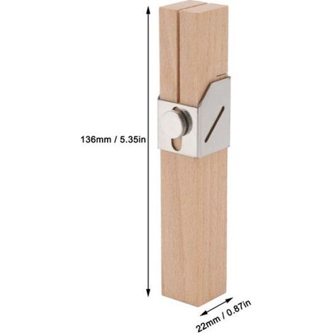 Outil coupe-bouteille - - cutter corde plastique - lame inox - manche bois - portable et léger (1/5)