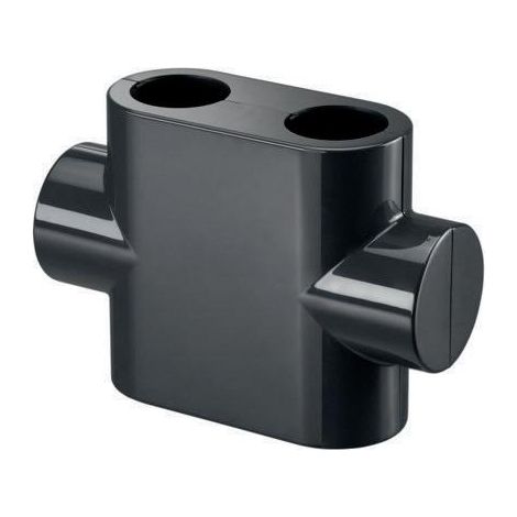 OVENTROP Design Abdeckung Durchgang für Multiblock T/TU/TQ anthrazit, 1184088 (1/4)