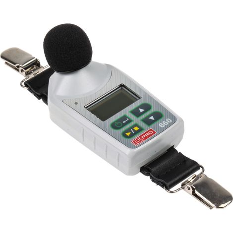 Sonomètre enregistreur RS PRO RS-660 140dB avec filtres A, C, Type 2, Z ( Prix pour 1 ) (1/5)