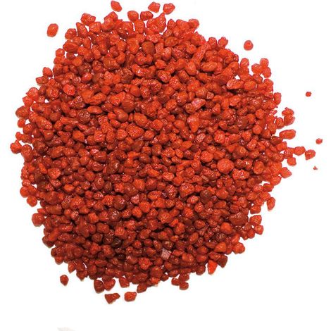 Quarzo ceramizzato rosso fondo degli acquari 1 kg