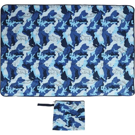 Tapis de pique-nique imperméable, doux, résistant aux taches, pliable, portable, grand format pour plage et camping