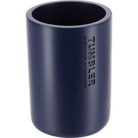 Polyresin-becher - marineblau - Tendance