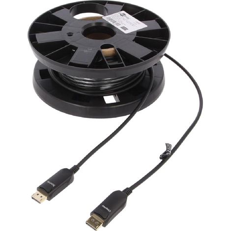 Cable DisplayPort 1.4 male des deux cotes 10m noir