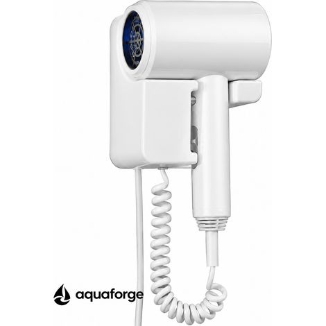 Sèche cheveux mural compact 1250 W soins capillaires (1/5)