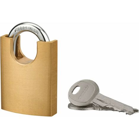 THIRARD - Cadenas Shoulder à clé, laiton, extérieur, 40mm, 2 clés - THIRARD (1/2)