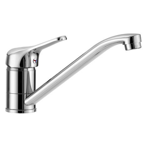 MISCELATORE MONOCOMANDO LAVELLO CON LEVA FRONTALE LINEA TEN- Cromo- TIEMM- pezzi 1