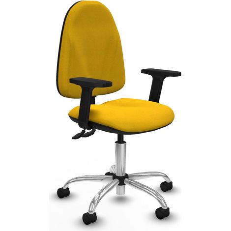 piqueras-y-crespo Algarra CPDM silla de oficina amarilla confortable