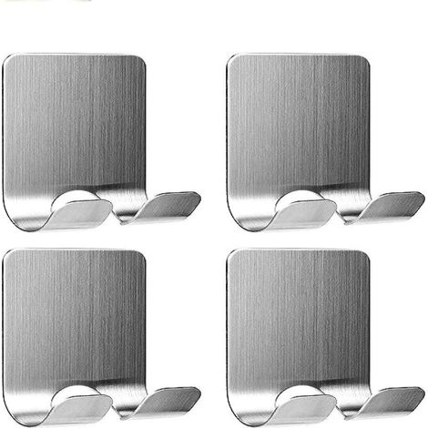 Ganci autoadesivi multiuso, ganci porta rasoio, ganci da parete per prese, chiavi, utensili da cucina, asciugamani