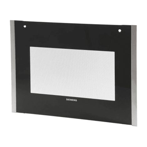 FACADE DE PORTE AVANT POUR FOUR BOSCH - 00685574