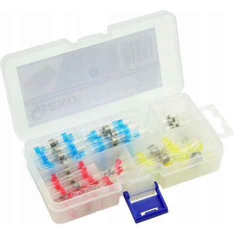 Geko Connecteurs thermorétractables jaune 100 pcs (1/3)