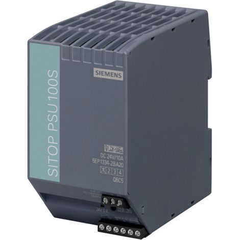 Siemens 6EP13342BA20 Hutschienen-Netzteil (DIN-Rail)  24 V/DC 10 A 240 W Anzahl Ausgänge:1 x  Inhalt