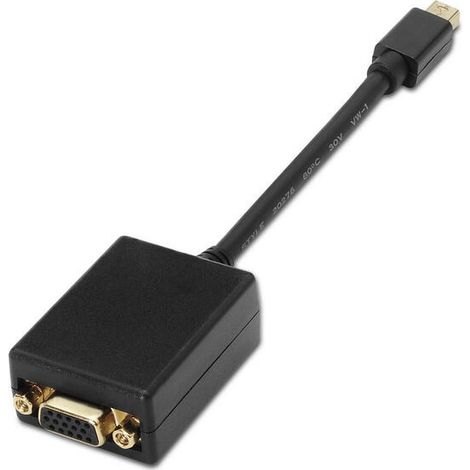 Adaptador DisplayPort Mini a VGA Aisens A125-0135 Negro 15 cm (1/2)