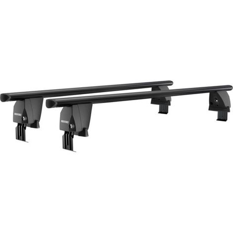 Barres de toit MENABO - Tesla modèle Y - Aluminium Noir - 1370 mm