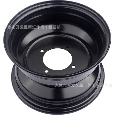 Pièces pour VTT 4x4 et karting : roues en acier 19x7,00-8 pouces, roues à quatre trous, pneus à jante en acier (1/5)