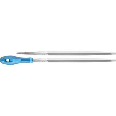PFERD TOOLS Sägefeile Dreikant schmal 125 mm Hieb 2 universell zum Schärfen 10 Stk (1/3)