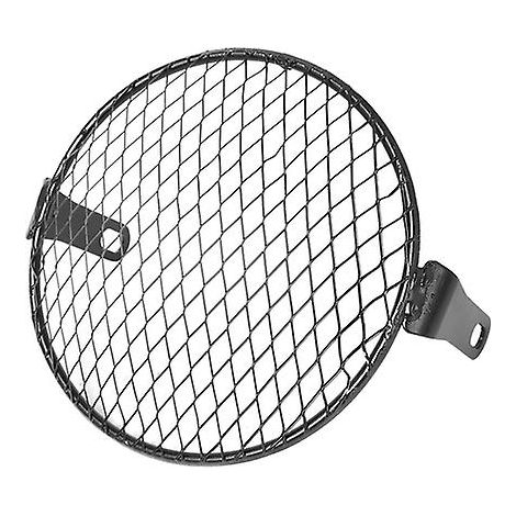 Grille de protection universelle pour phare de moto, cache de protection en métal de 6,5 pouces, support de phare latéral (1/5)