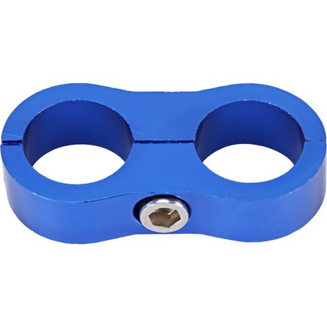 Tuyau d'huile universel AN10 en alliage d'aluminium, collier de séparation pour durite, accessoire de modification auto, bleu (1/5)