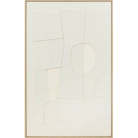 Quadro 3D Yelena Bianco Dimensione cm 116x75 (1/5)