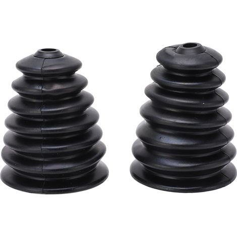 Couvercle anti-poussière pour perceuse en caoutchouc, marteau électrique, collecteur Flexible, dispositif anti-poussière noir, 2 pièces