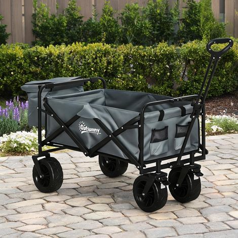 Remorque utilitaire en acier Oxford 113 x 57 x 100 cm