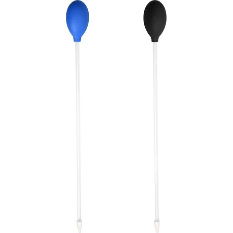 Set mit 2 Aquariumpipetten, 40 cm – für Wasserwechsel/Korallenfütterung – wiederverwendbar