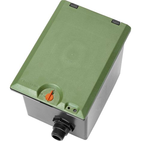 GARDENA Arqueta pre-montada de 1 vía para colocar 1 electroválvula de 9 ó 24 V (01254-20)