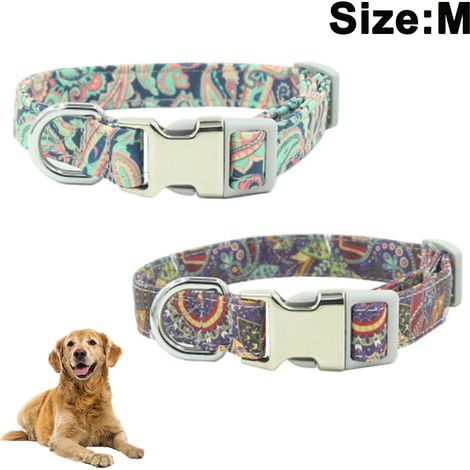 Collier de sécurité pour chat (lot de 2) - Motif tribal - Collier de sécurité réglable pour chaton - Confortable et doux (1/4)