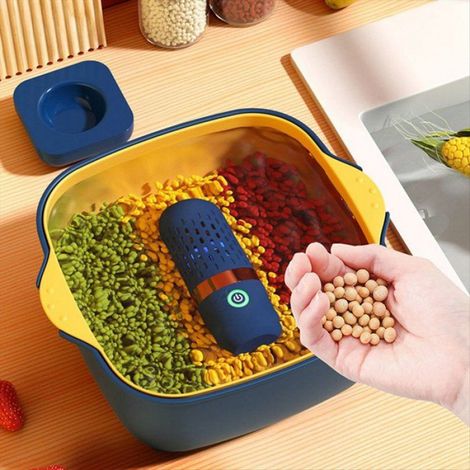 Machine De Nettoyage De Fruits Et Légumes - 3000 Mah - Étanche - Pour Cuisine Domestique - 1 Pièce (1/5)
