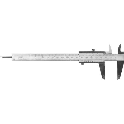 FORTIS Taschenmessschieber Festst. 150 mm links (1/5)