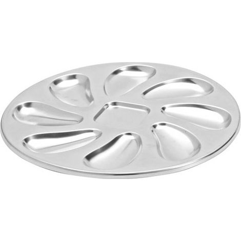 Jean-dubost Modelo de fuente para ostras acero inoxidable 24 cm