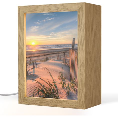 TABLE LAMP Beach - Sea - Dune - Sunset - Landscape 15x20 cm