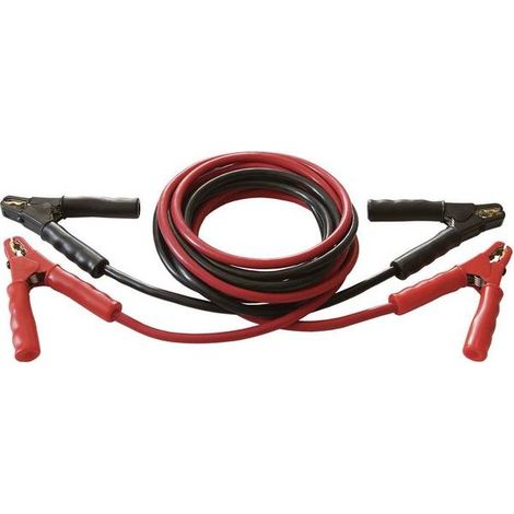 SET® SK550 Cavi batteria per avviamento demergenza 50 mm² Rame 5.00 m con pinze in ottone diritte, senza circuito di pr