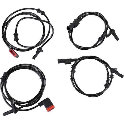 4 Stück ABS-Sensor vorne/hinten (links rechts universal) 2115402917 2115401317 2115403017 2115401217 für Benz W204 W212 X204 (1/5)