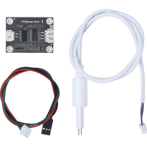 TDS-Sensormodul, Wasserqualitätsmessgerät, Trübungsgrad-Tester, Monitorplatine, 3,3 V–5,5 V (1/5)