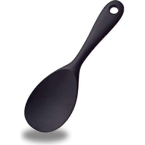 Cuillère à riz en silicone, spatule à riz en gel de silice, cuillère à riz antiadhésive, ustensile de cuisine, pour le riz, la purée de pommes de terre, pour remuer, GIB (1/4)