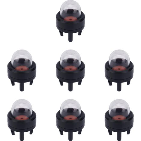 7pcs Pompe à Poire d'Amorçage 188-512-1 pour Petits Moteurs, Poires d'Amorçage pour Carburateur Tronçonneuse WT-23A Poulan Echo Ryobi Homelite Souffleur de Débroussailleuse Bolens (1/5)