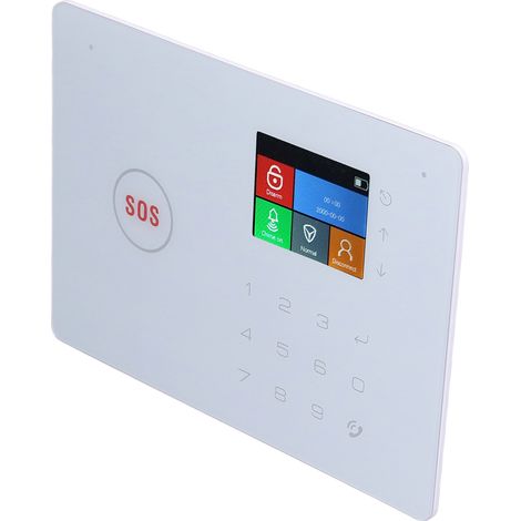 GSM-WLAN-Alarmsystem für Smart Home, Echtzeit-Tür- und Fensterbetätigung, Wohnmobil, Garage, 110–240 V, EU-Stecker (1/5)