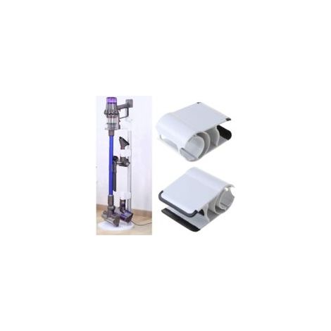 Support de rangement avec clip pour aspirateur sans fil Dyson V7, V8, V10 et V11. Durable, pratique et de haute qualité. (1/3)