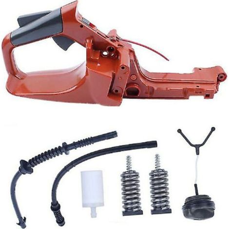 Kit Filtre À Air Poignée Arrière Réservoir Carburant Tronçonneuse 445 450 445E 450E Remplacement 525862104 (1/4)