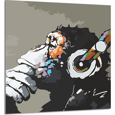 Panneau de verre POUR la cuisine 60x65 Musique (1/5)