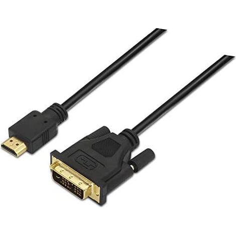 Kabel dvi m auf hdmi m aisens 1,8m schwarz (1/2)