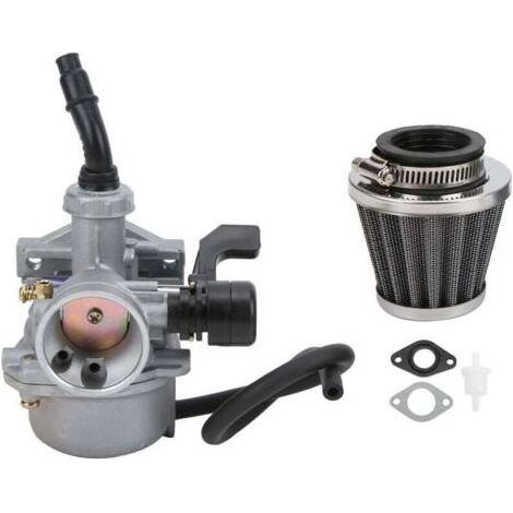 PA Carburateur PZ19 avec filtre à air 1,4 pouces pour 50 cc 70 cc 90 cc 110 cc 125 cc ATV Dirt Bike (1/4)
