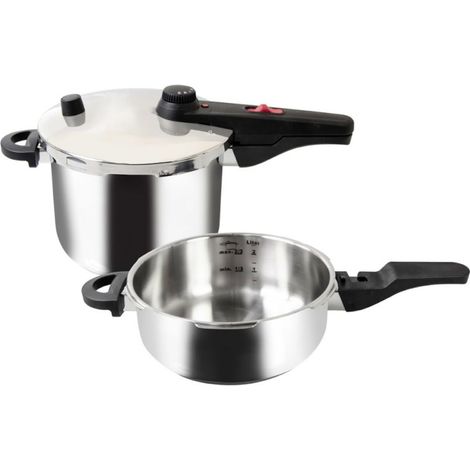 Kelomat olla a presión Alfa Set Inducción Ø22cm 6 3 litros