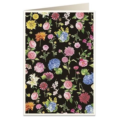 B6 Karte + Umschlag 5988 Blumen