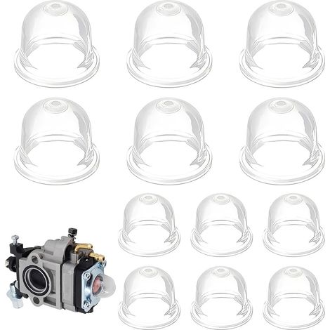 12 x 19 mm/22 mm Strimmer Primer Bulb for Lawn Mower, Hedge Machine, Petrol Saw, Fan Fuel Primer Bulb (1/5)