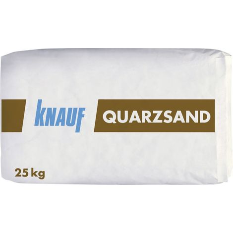 Knauf Quarzsand 25 kg hellgrau Estrich & Mörtelprodukte (1/2)