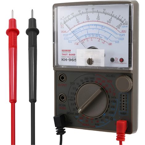 Multimètre analogique KH-965 avec aiguille pour courant et tension (1/2)