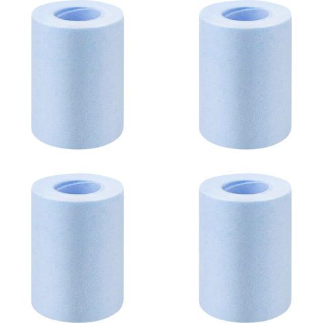 Lot de 4 filtres en coton multicouche de 5,4 cm de long, pour adoucir l'eau dure et filtrer la saleté dans l'eau (1/5)