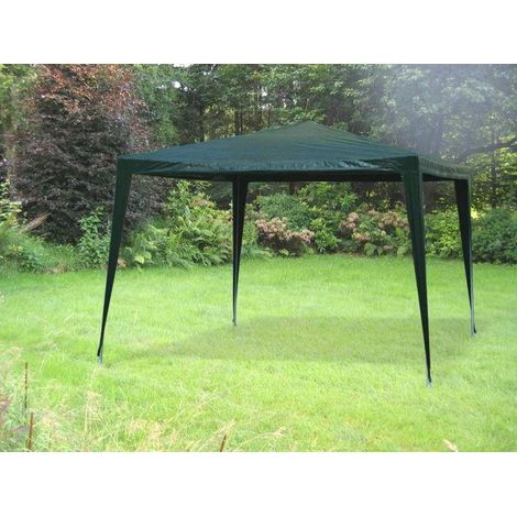 Bc-elec - 5300-0003-green PAVILLON GARTENPAVILLON PARTYZELT GARTENZELT GARTEN ZELT BIERZELT 3X3M GRÜN